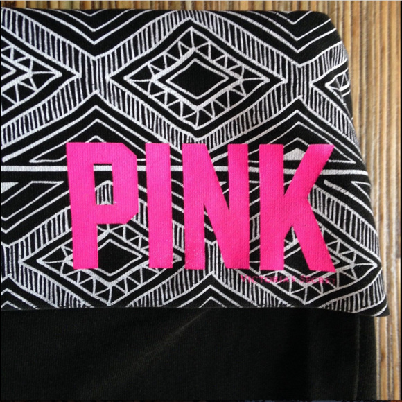 PINK Victorias Secret Yoga Pants Black Womens S - Picture 4 of 8